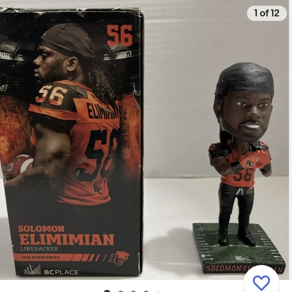 LOT BC Lion's CFL bobble heads - Picture 14 of 14